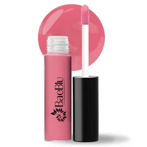 Organic Vegan Lip Gloss, 100% Natural Non-Toxic Moisturizing Ingredients, Pink Lilac
