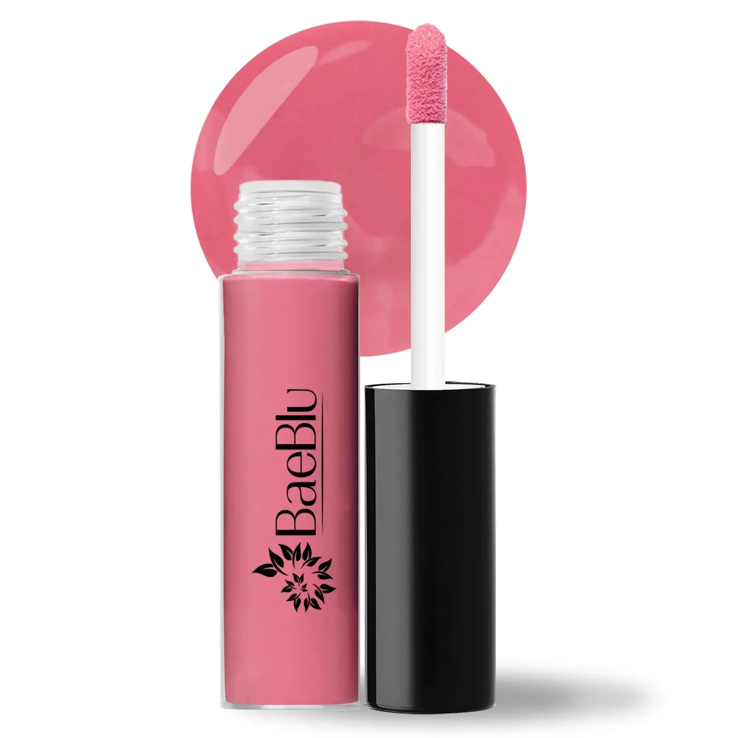 Organic Vegan Lip Gloss, 100% Natural Non-Toxic Moisturizing Ingredients, Pink Lilac
