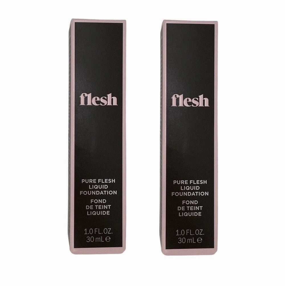 Pack of 2 flesh Pure Flesh Liquid Foundation, Toffee Neutral 26