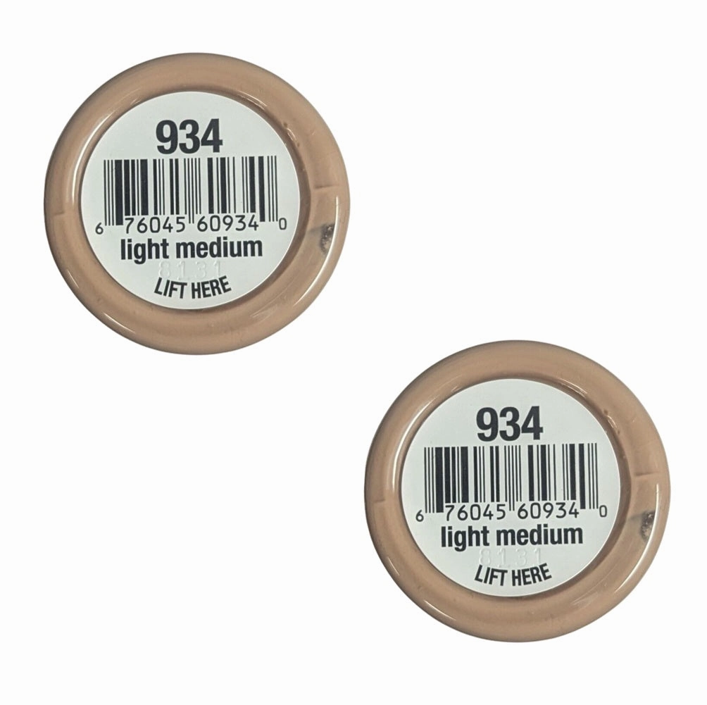 Pack of 2 Hard Candy Glamoflauge Foundation, Light Medium 934