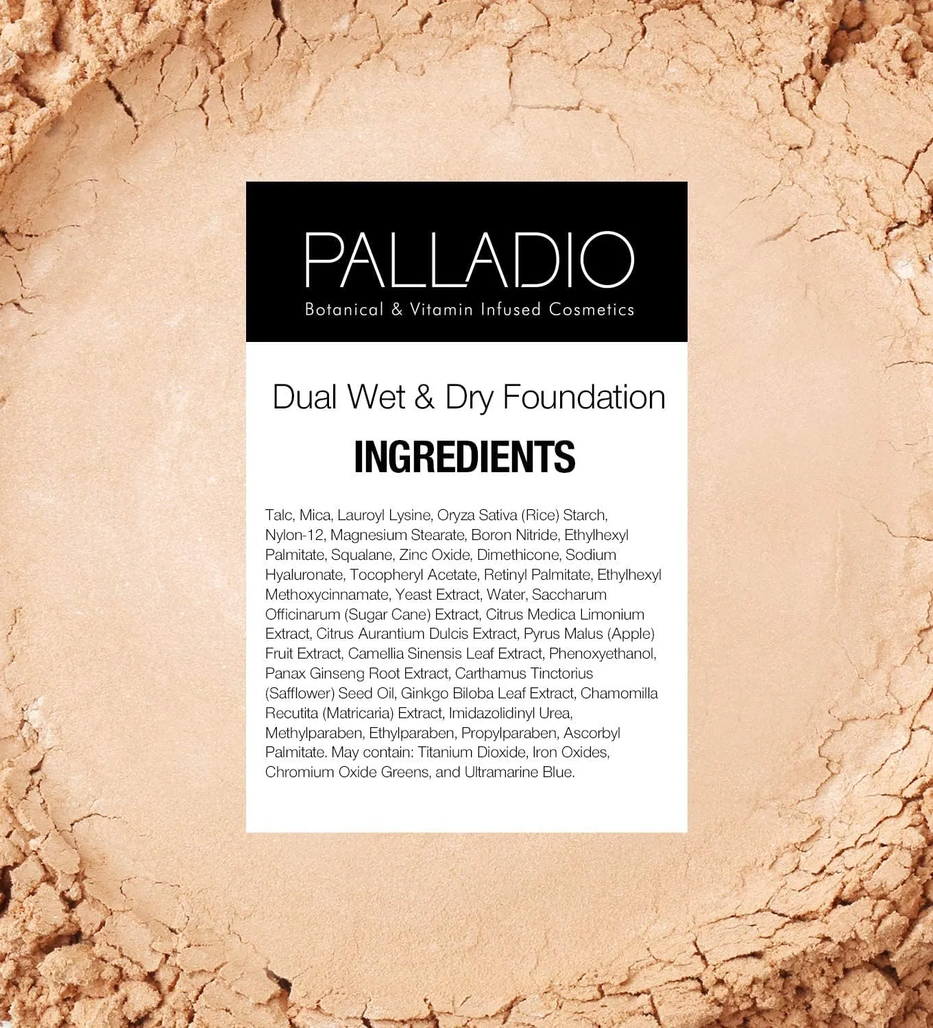 Palladio Dual Wet and Dry Foundation with sponge and Mirror, Squalane Infused, Apply Wet for Maximum Coverage or Dry for Light Finishing and Touchup, Minimize Fine Lines, All day Wear, Neroli Bronze