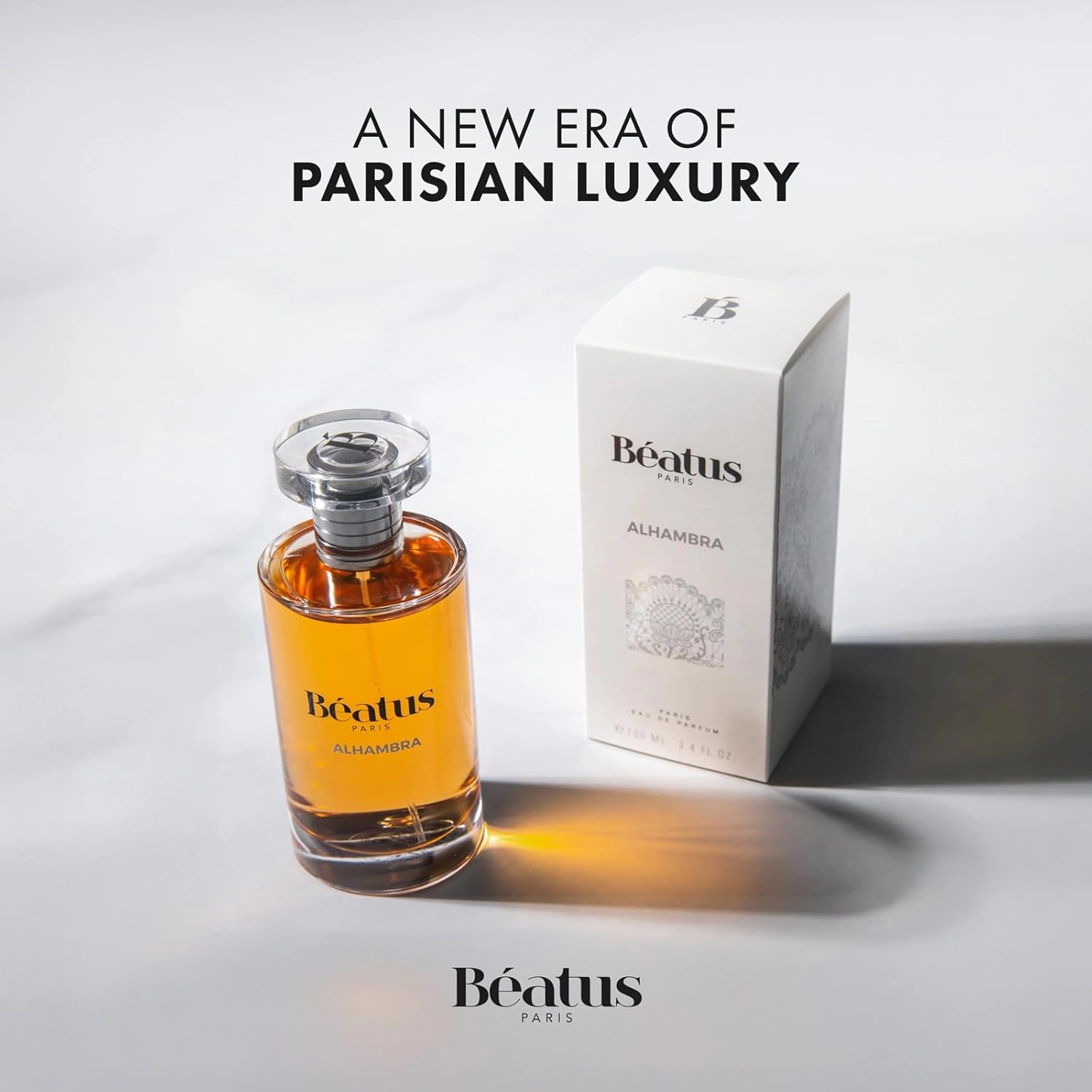 Paris Alhambra - Luxury Perfumes with Black Pepper, Mandarin, Jasmine, and Vanilla - Floral Women's Fragrances - 3.4 oz