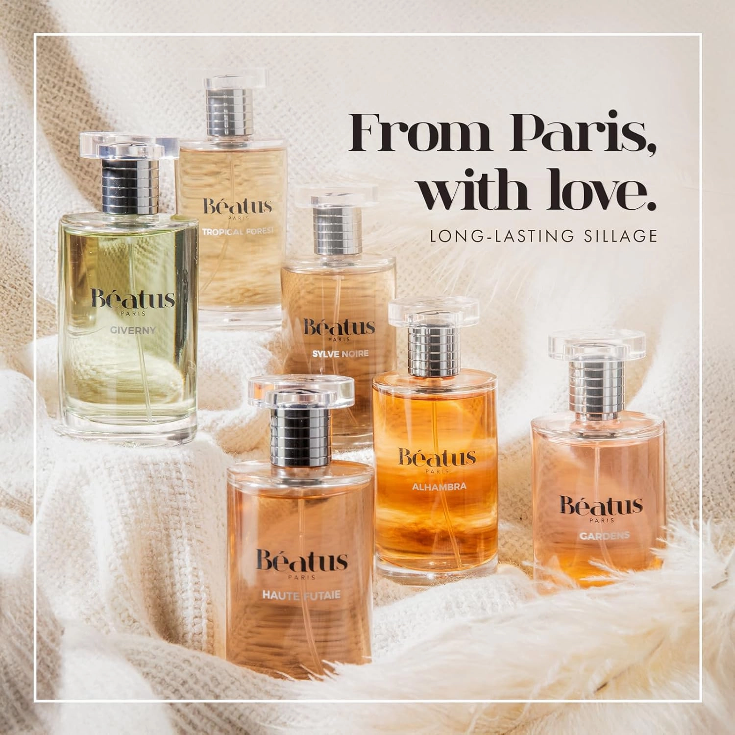 Paris Alhambra - Luxury Perfumes with Black Pepper, Mandarin, Jasmine, and Vanilla - Floral Women's Fragrances - 3.4 oz