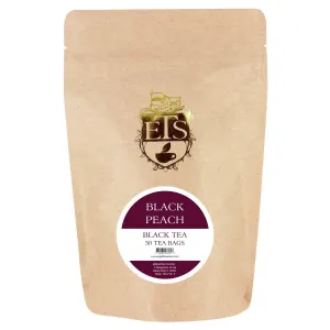 Peach Flavored Black Tea -50 Teabags