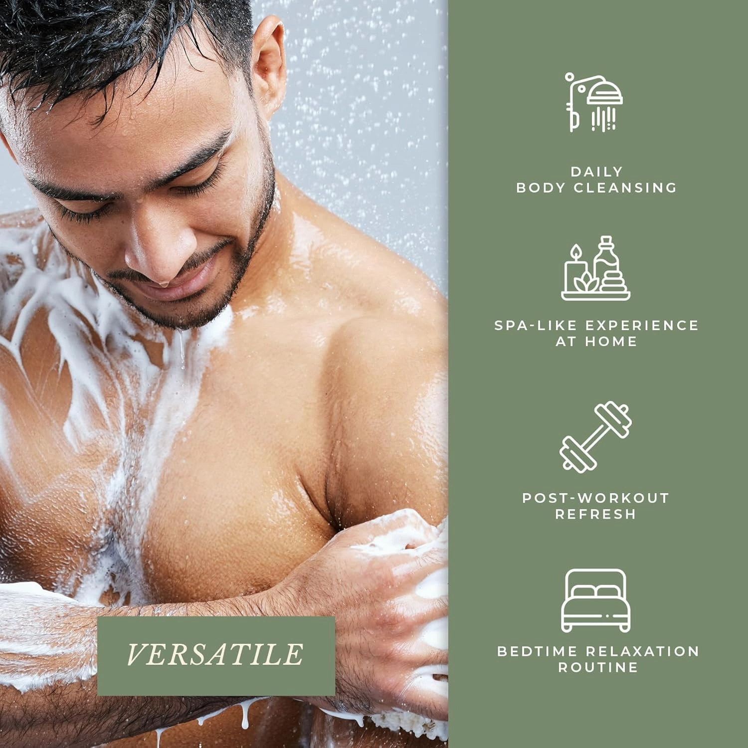Pecksniff's Active Men's 3-in-1 Cleansing Gel - Invigorating Blend of Mandarin, Zest, and Cedarwood - All-In-One Face, Body, Hair Wash - 33.8 oz (1L) Large Bottle - Comprehensive Grooming Solution