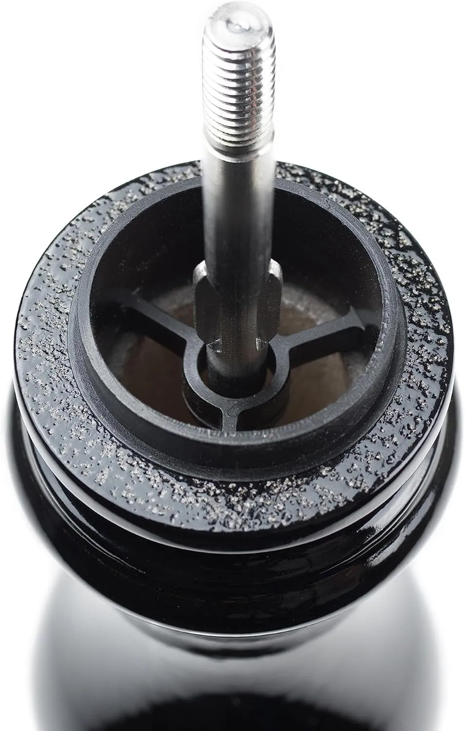 Peugeot - Paris u'Select Manual Pepper Mill - Adjustable Grinder - Beechwood, Gloss Black