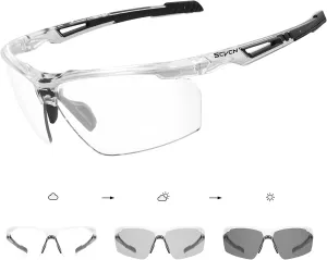 Photochromic Sunglasses for Men Women UV 400 Protection Sports Fishing