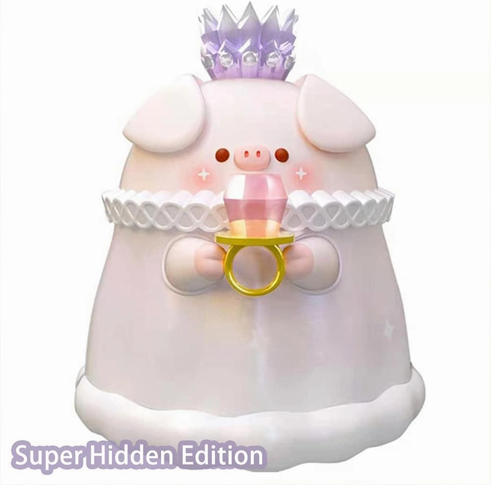 Piko Pig Dessert Series Blind Box Toys for Girls Kawaii Figures Action Cute Model Birthday Gift Guess Blind Bag Random Collection Toys Collectible Desktop Ornaments（2 Pack）