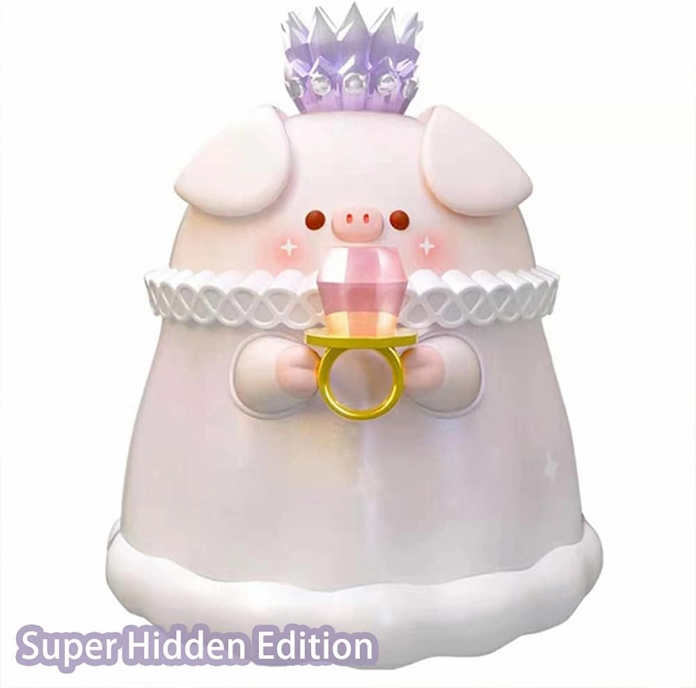 Piko Pig Dessert Series Blind Box Toys for Girls Kawaii Figures Action Cute Model Birthday Gift Guess Blind Bag Random Collection Toys Collectible Desktop Ornaments（9 Pack）
