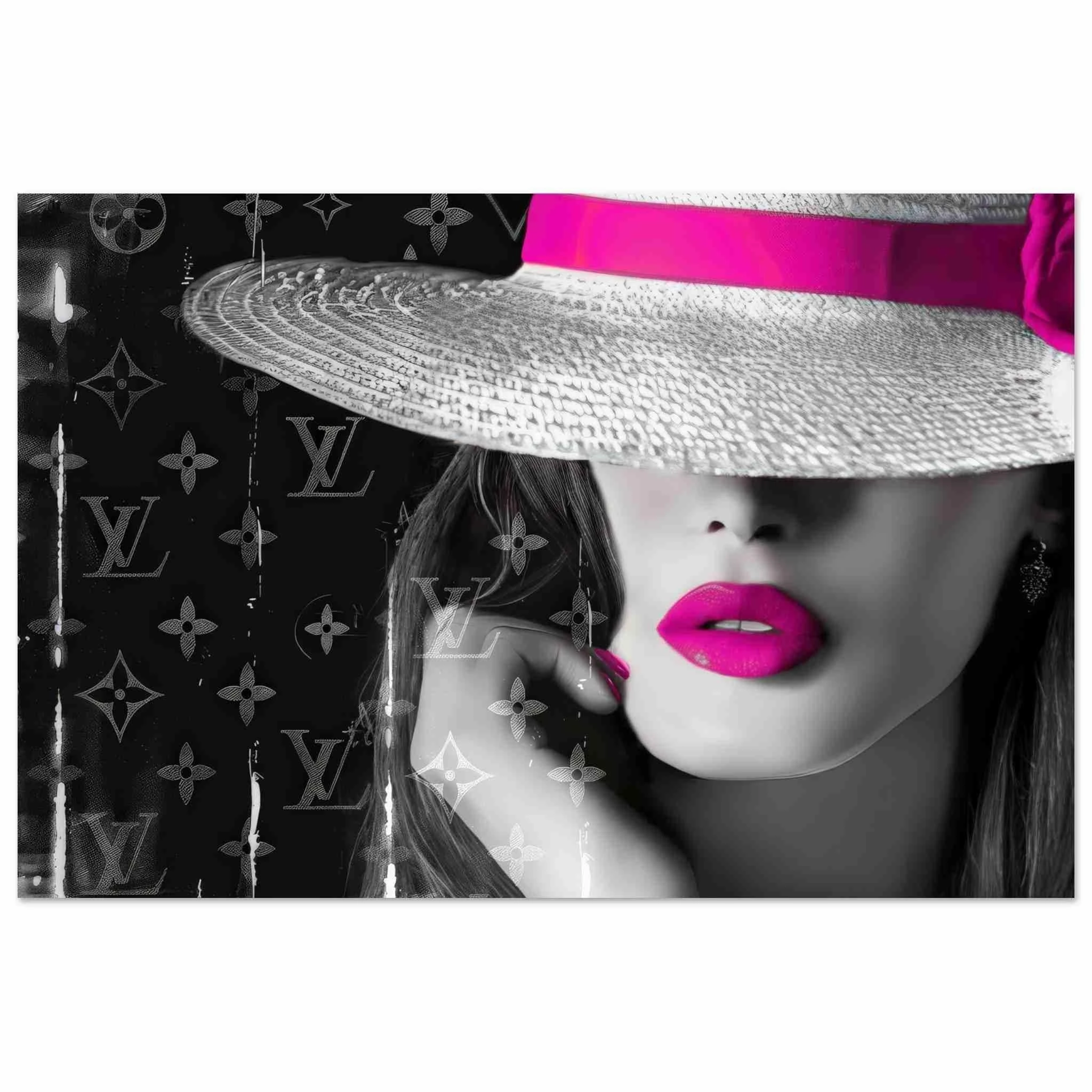 Pink Lipped Chic in Monogram