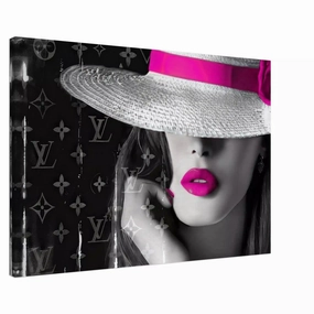 Pink Lipped Chic in Monogram