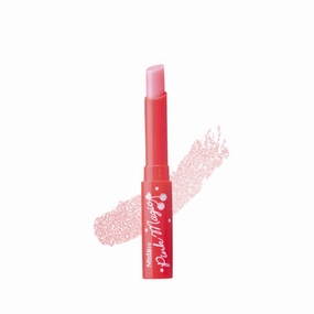 PINK MAGIC LIP Plus Vitamin C&E – Cherry – 1.5g – Color-Changing, Nourishing & Moisturizing Lip Balm (01 Sparkling Red)