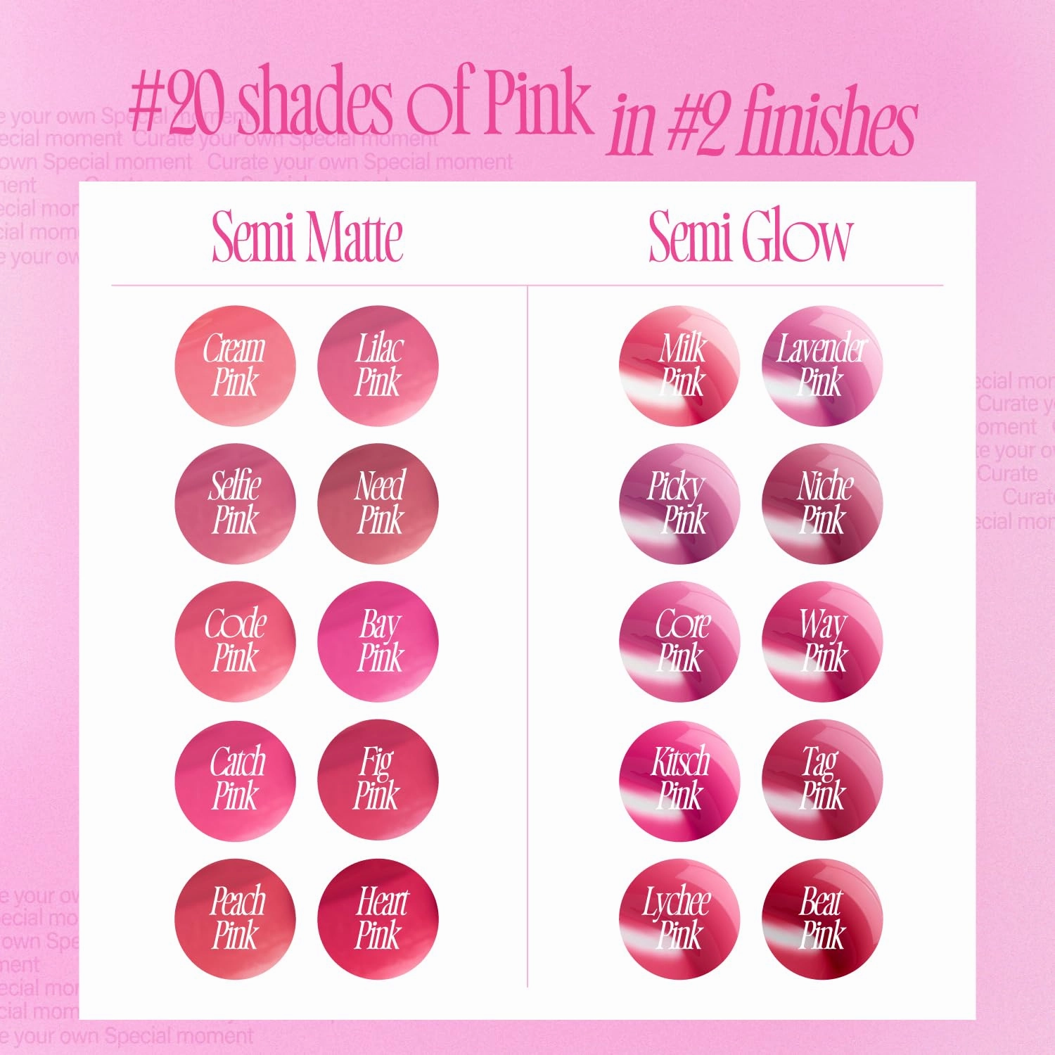 Pink Obsession Stay-Fit Lip Tint | G03 Picky Pink | Weightless & Layerable Tint for Smudge-proof, Long-lasting Wear | Soft Blur Finish or Vibrant Flush | 3.8g