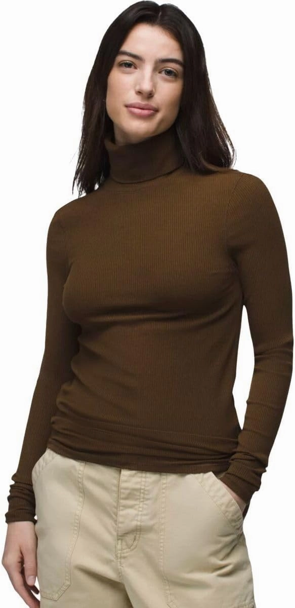 prAna Women's Foundation Rib Turtleneck