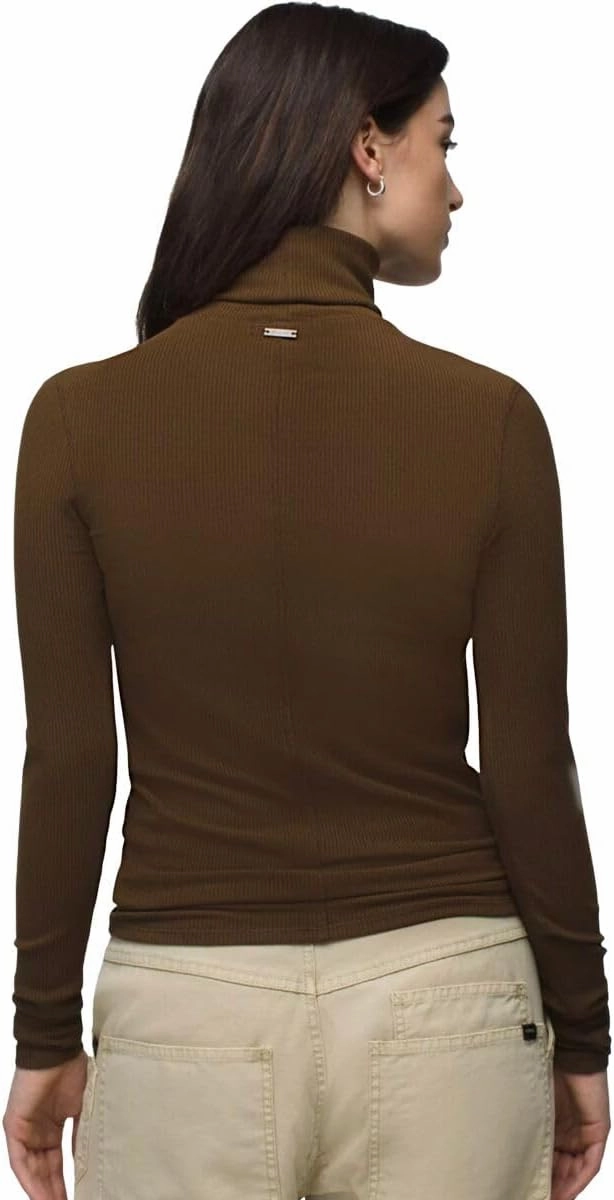 prAna Women's Foundation Rib Turtleneck