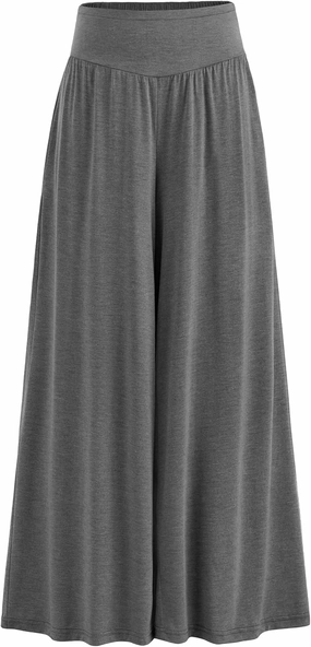 PRETTYGARDEN Women's Summer Wide Leg Trouser Pants Casual High Waisted Flowy Palazzo Lounge Pant with Pockets