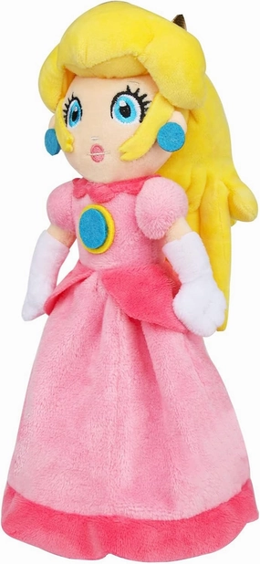 Princess Peach Plush Toy - 11 Inch Soft Princess Peach Doll, Plush Toy Stuffed Character Collection, Gift for Kids Girls Movie Fans