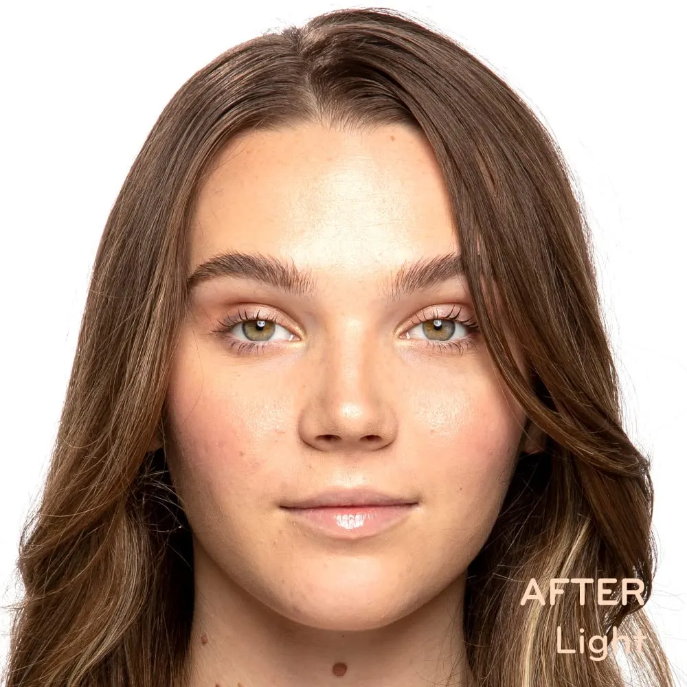 pūrlisse Radiant Glow Illuminating BB Cream with SPF 30 - Glow BB Cream Enriched with Goji & Hawthorn Berry for Dewy Skin - Helps to Improve Skin Texture & Radiance - Light (1.4 oz)