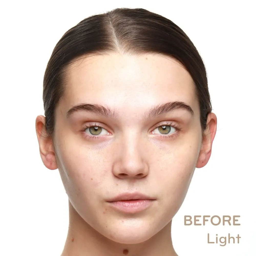 pūrlisse Radiant Glow Illuminating BB Cream with SPF 30 - Glow BB Cream Enriched with Goji & Hawthorn Berry for Dewy Skin - Helps to Improve Skin Texture & Radiance - Light (1.4 oz)