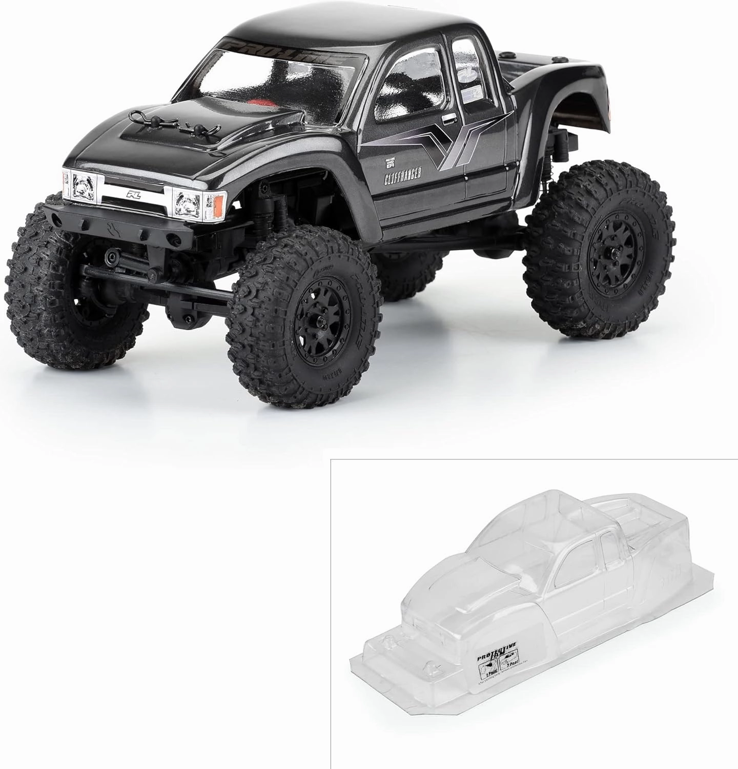 Pro-line Racing 1/24 Cliffhanger High Performance Clr Bdy SCX24 PRO359600 Car/Truck Bodies Wings & Decals