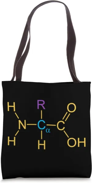 Protein Molecule - Intelligent Muscle Unleash the Gym Power Tote Bag