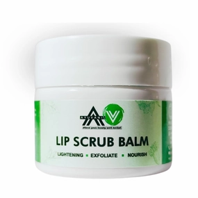 PRZX Lip Scrub Balm, 20g, Hydrating Care for Dry Lips, Men & Women, Exfoliates and Moisturizes, Natural Ingredients