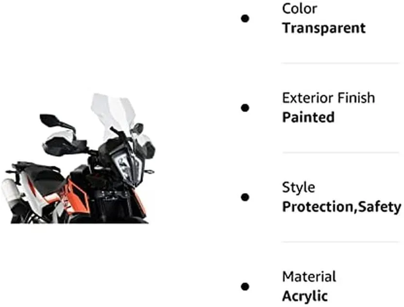 Puig Touring Screen KTM 790 Adventure 19- C/Clear