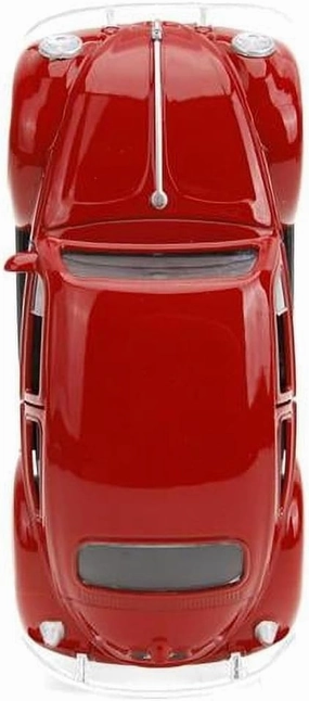 Punch Buggy 1:32 Scale 1959 Volkswagen Beetle Die-cast Car with Mini Gloves Accessory (Red), Toys for Kids and Adults