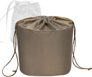 Purse Organizer Insert, Nylon Inner Liner Bag Fit for Goyard Petit Flot Bucket Bag Organizer Insert Inside Bag In Bag Storage Organizer Insert (Style-03)