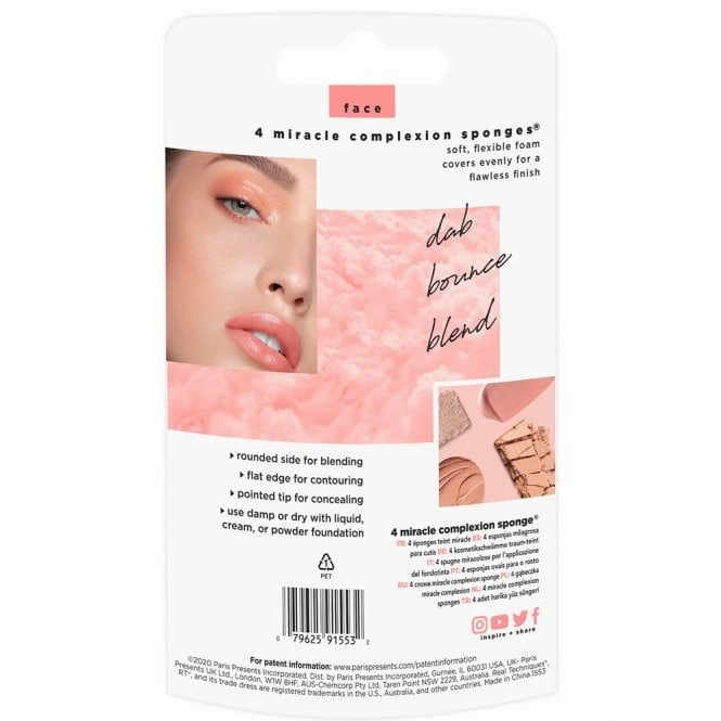 Real Techniques Miracle Complexion Sponge Pack of 4