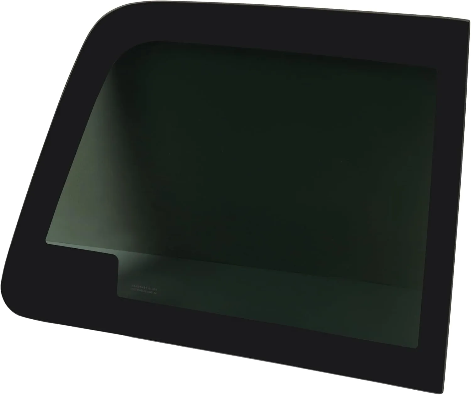Rear Door Window Compatible with 2008-2016 Ford F250 F350 Manual and Power Slider Window Side Sliding Door Glass Dark Tinted Tempered Glass Right Passenger Side