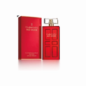 Red Door Eau De Toilette, Perfume For Women,3.3 fl oz - 100ml - A Stunning Bouquet Of Red Roses, Moroccan Orange Flower, Jasmine, And Ylang Ylang Creates An Impression Of Sophistication And Style