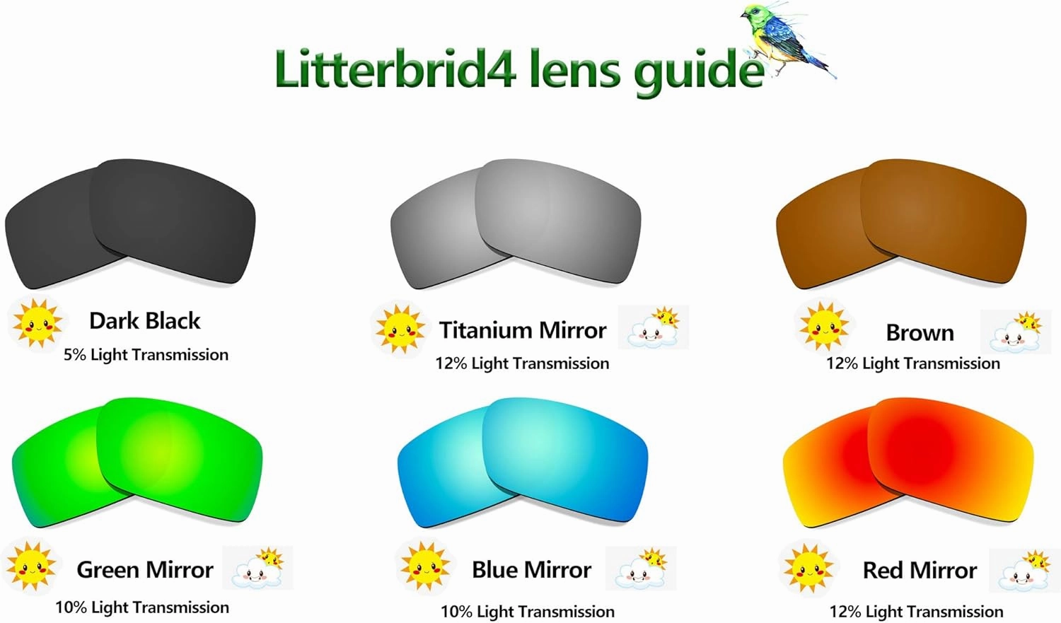 Replacement Lenses for Oakley Square Wire OO4075 Sunglasses 2014 with Excellent Polarization