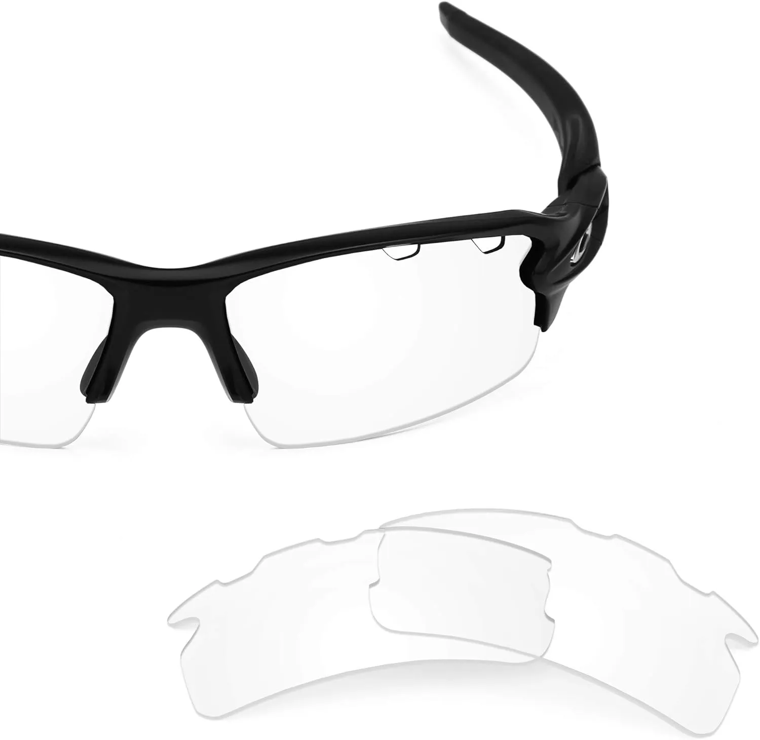 Revant Replacement Lenses for Oakley Flak 2.0 Vented sunglasses, Polarized Options, Anti-Scratch and Impact Resistant