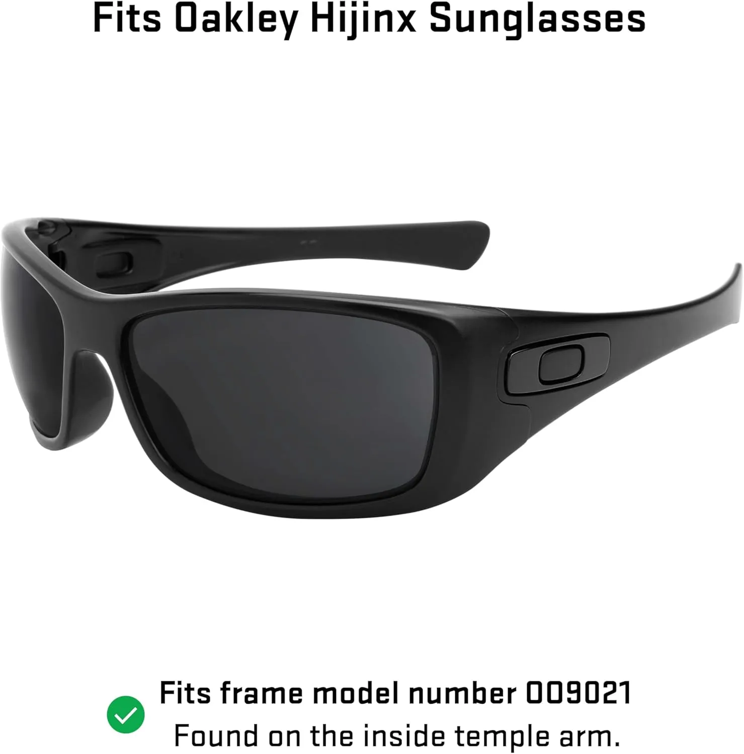Revant Replacement Lenses for Oakley Hijinx sunglasses, Polarized Options, UV Protection, Anti-Scratch and Impact Resistant