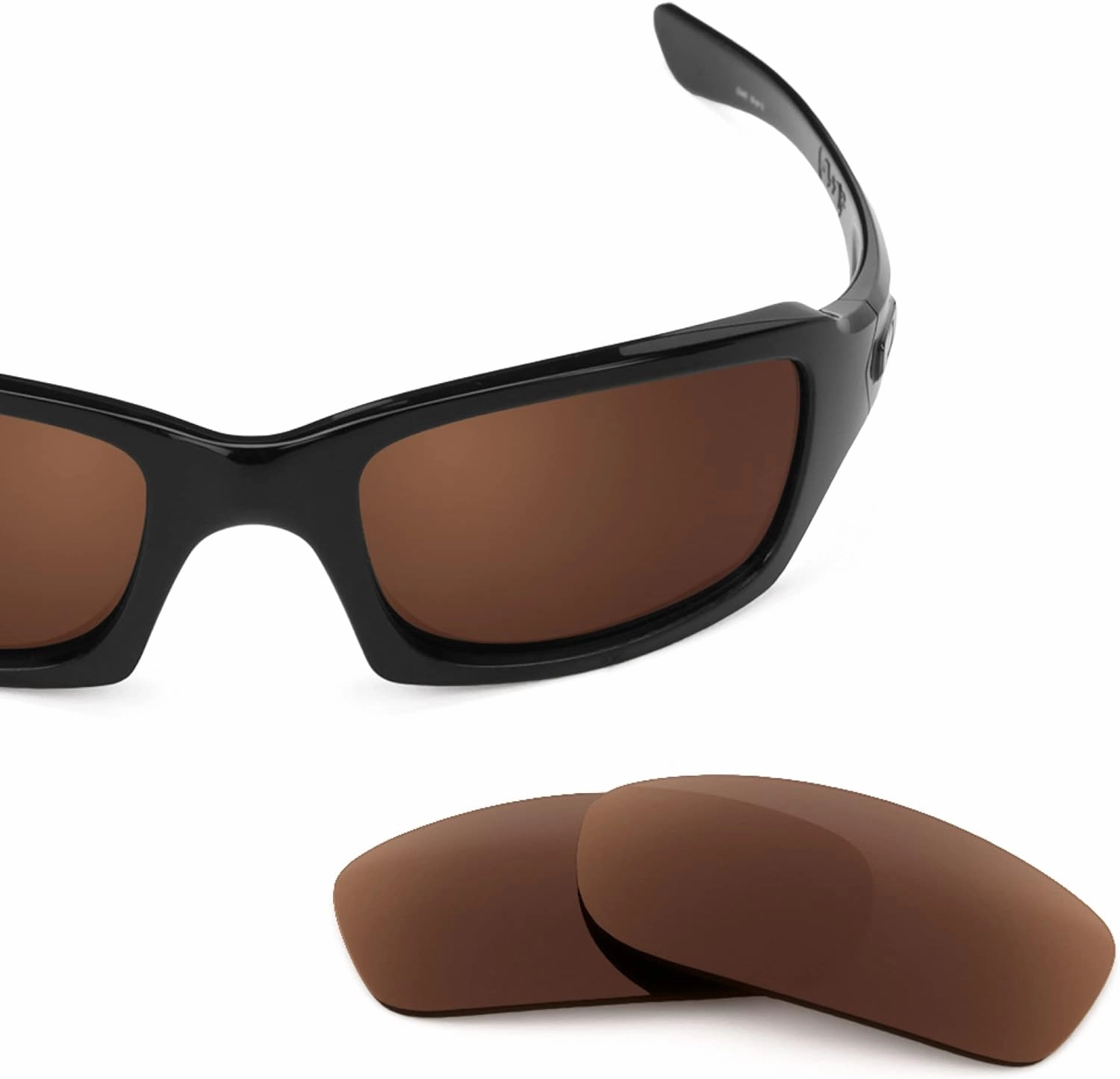 Revant Replacement Lenses for Oakley Fives Squared sunglasses, Polarized Options, Anti-Scratch and Impact Resistant