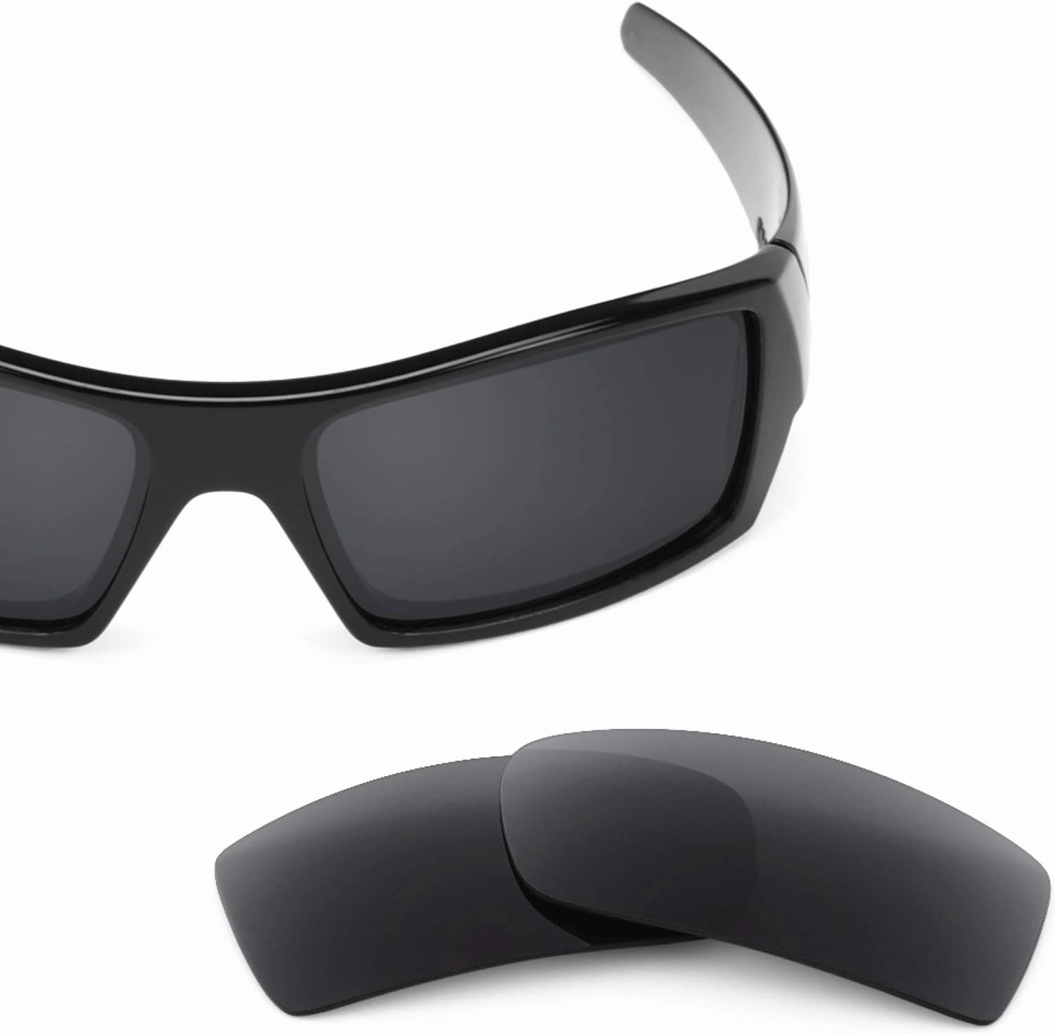 Revant Replacement Lenses for Oakley Gascan sunglasses, Polarized Options, UV Protection, Anti-Scratch and Impact Resistant