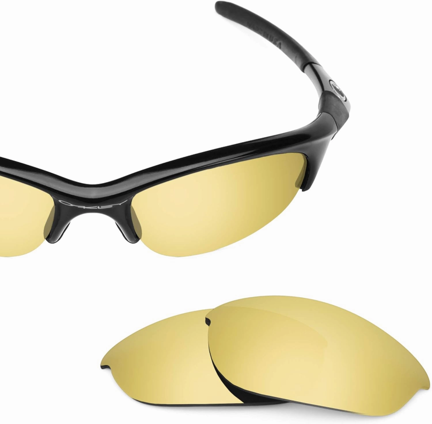 Revant Replacement Lenses for Oakley Half Jacket sunglasses, Polarized Options, Anti-Scratch and Impact Resistant