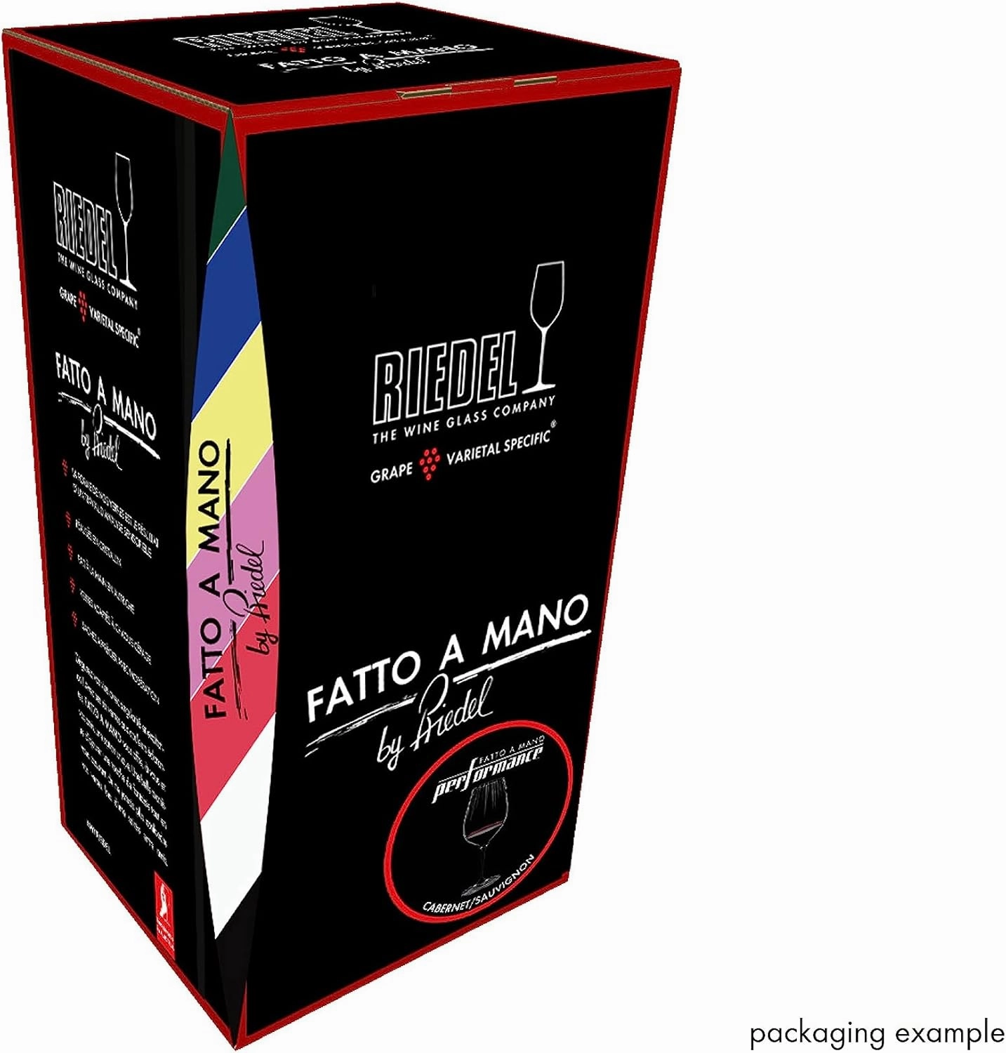 Riedel 4884/0 D Fatto A Mano Performance Cabernet Wine Glass, 29 oz, Clear