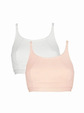 Royce Lola Crop Top Teen Bra - 2 pack