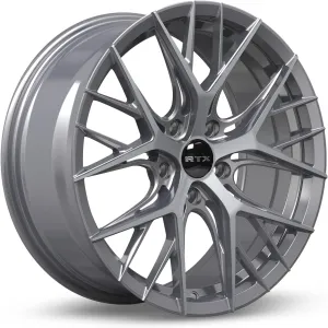 RTX® (RTX) • 083018 • Valkyrie • Lite Gunmetal Machined • 17x7.5 5x114.3 ET40 CB73.1