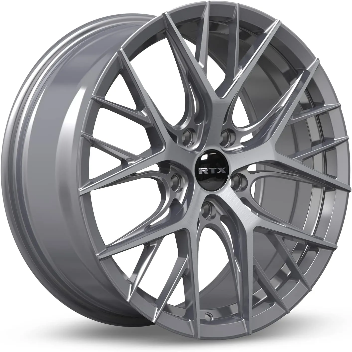 RTX® (RTX) • 083018 • Valkyrie • Lite Gunmetal Machined • 17x7.5 5x114.3 ET40 CB73.1