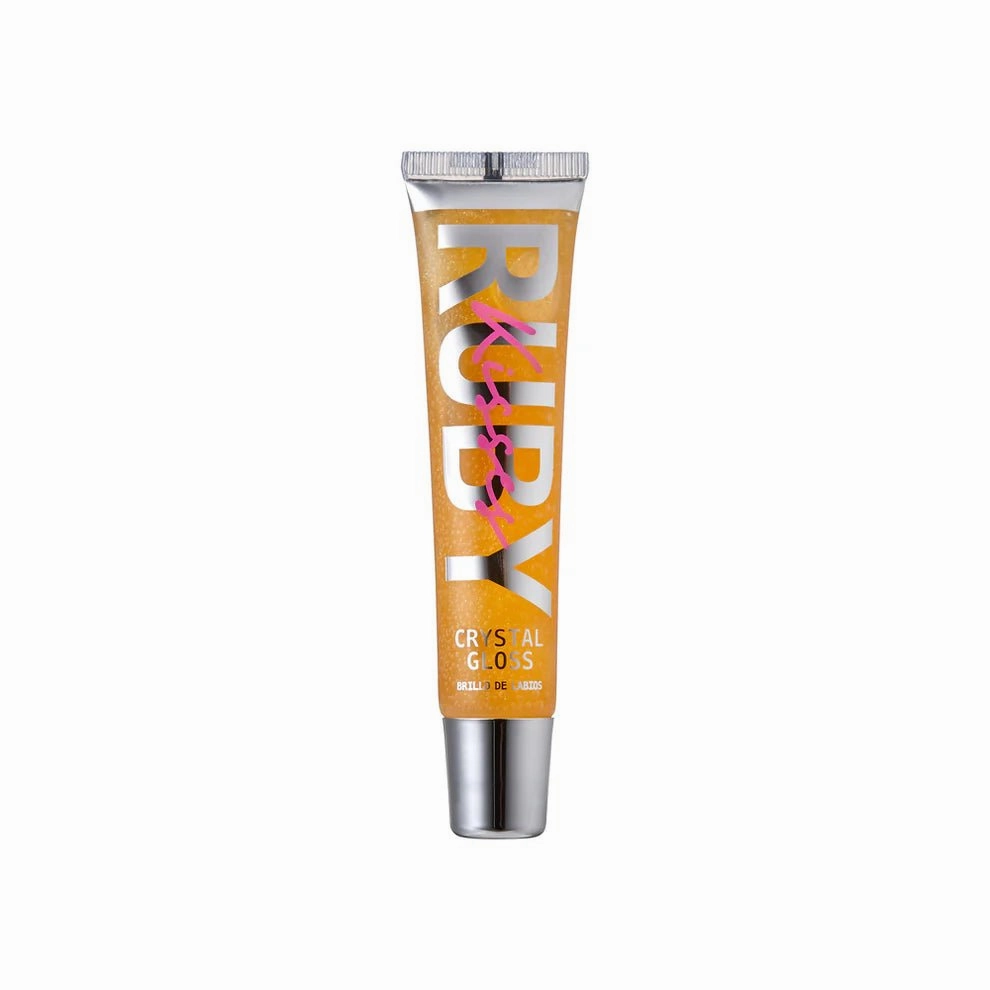 Ruby Kisses Crystal Lip Gloss – Non-Sticky, High Shine Finish | 7 Stunning Shades | 0.5 oz