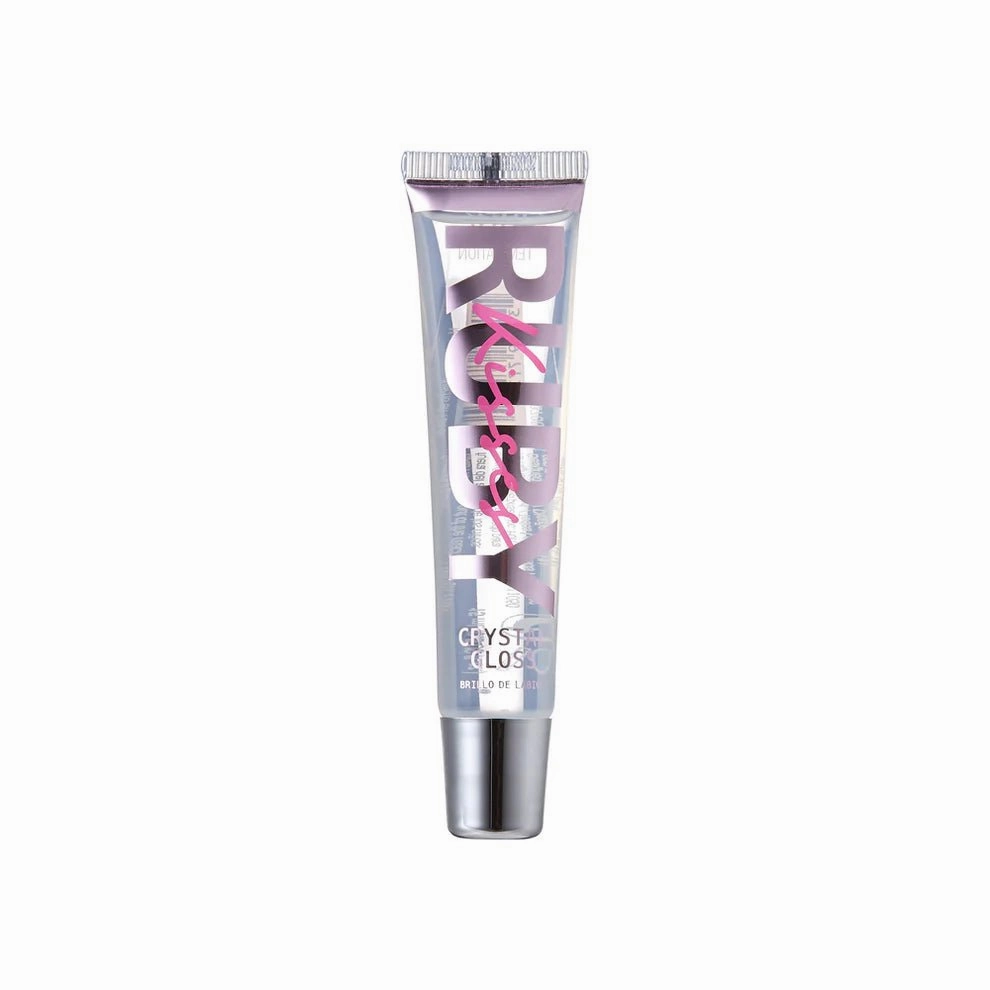 Ruby Kisses Crystal Lip Gloss – Non-Sticky, High Shine Finish | 7 Stunning Shades | 0.5 oz