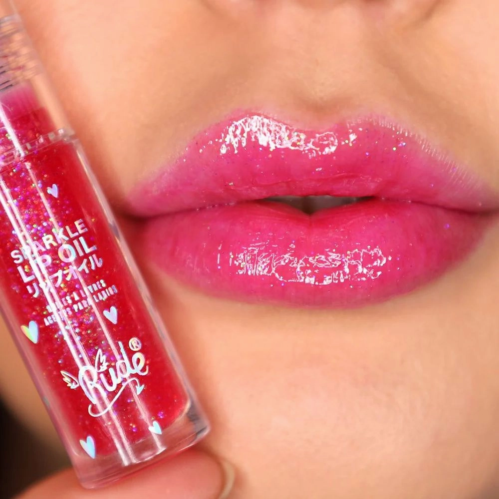 Rude Cosmetics Manga Collection Sparkle Lip Oil