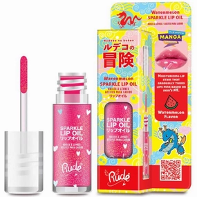 Rude Cosmetics Manga Collection Sparkle Lip Oil