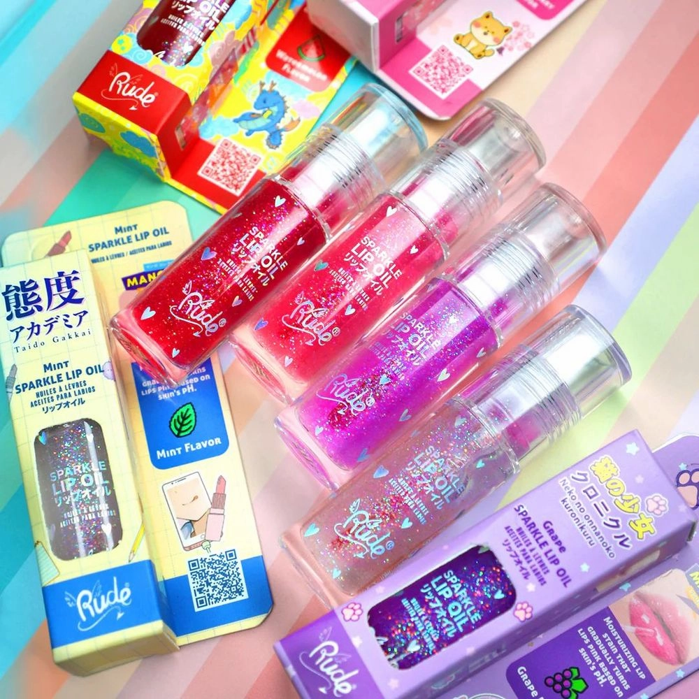 Rude Cosmetics Manga Collection Sparkle Lip Oil
