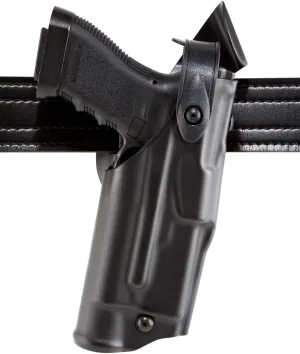 Safariland 6360 ALS/SLS Mid-Ride, Level 3 Retention Duty Holster, Glock 20, 21 w/ITI M3, Mid-Ride, Hi-Gloss Black, Right Hand