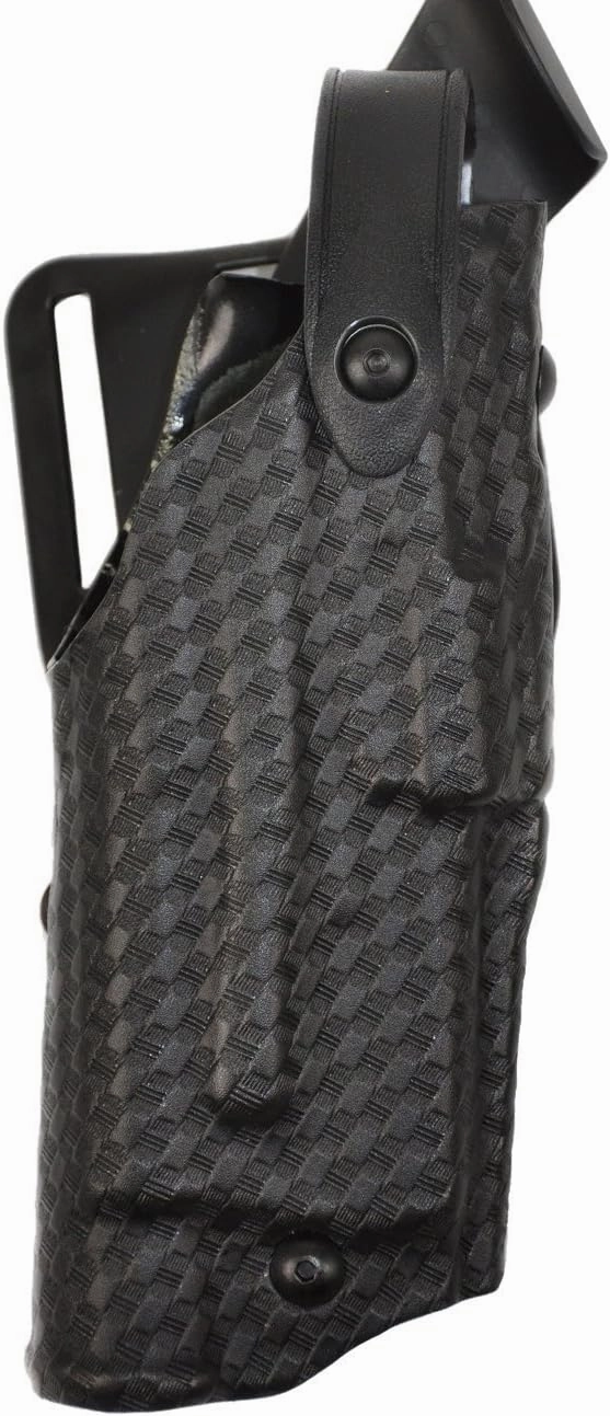 Safariland, 6360, ALS/SLS, Level 3 Retention Duty Holster Fits, STX Basket Weave Black, S&W M&P 9mm, 40 & M&P 2.0 .40, with Light