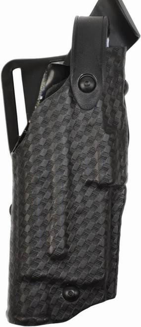 Safariland, 6360, ALS/SLS, Level 3 Retention Duty Holster Fits, STX Basket Weave Black, S&W M&P 9mm, 40 & M&P 2.0 .40, with Light